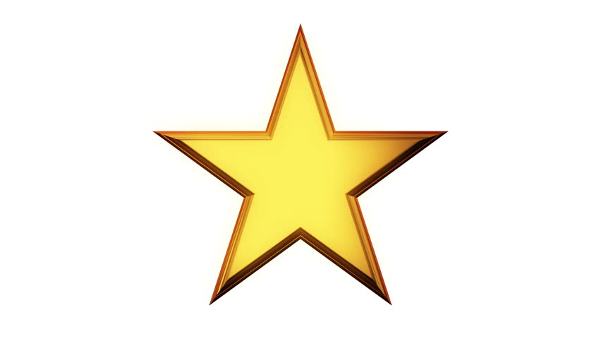 Christmas Gold Star PNG File