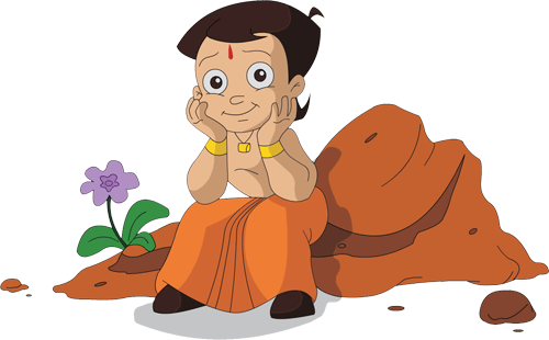Sitting Image Of Chota Bheem - Chhota Bheem, Transparent background PNG HD thumbnail