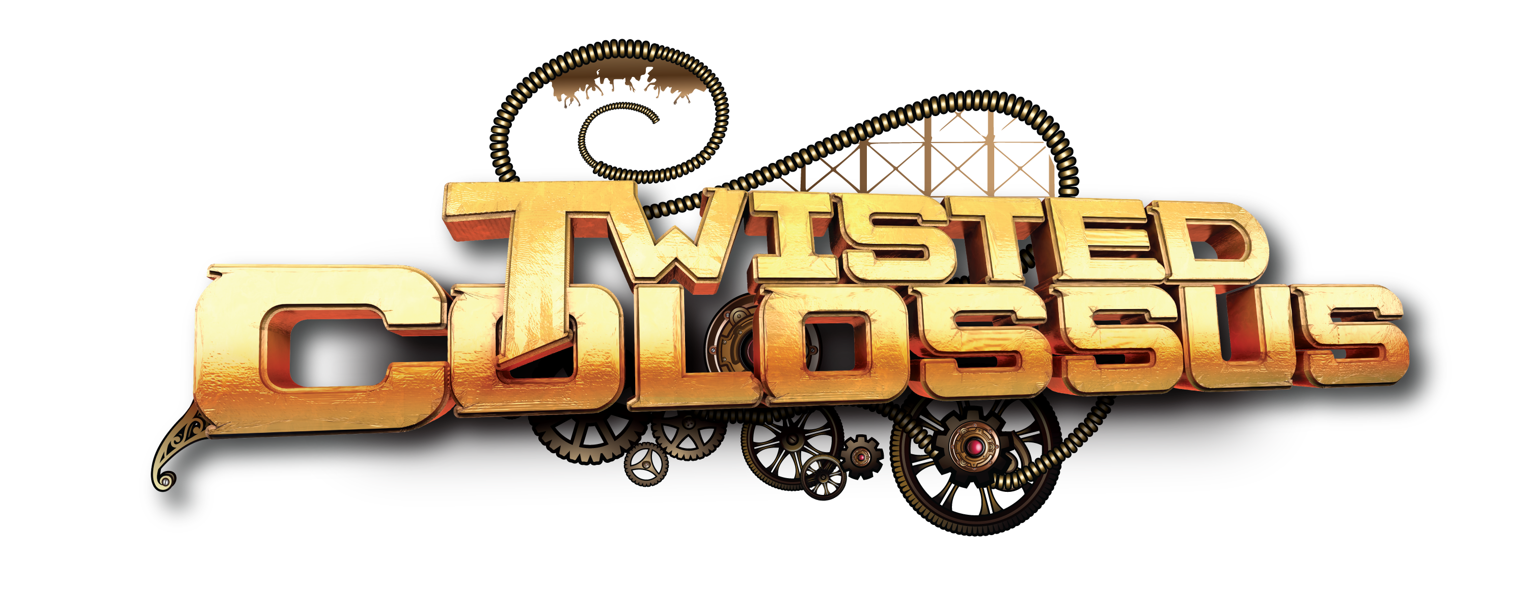 Twistedcolossuslogowhite.png - Six Flags, Transparent background PNG HD thumbnail