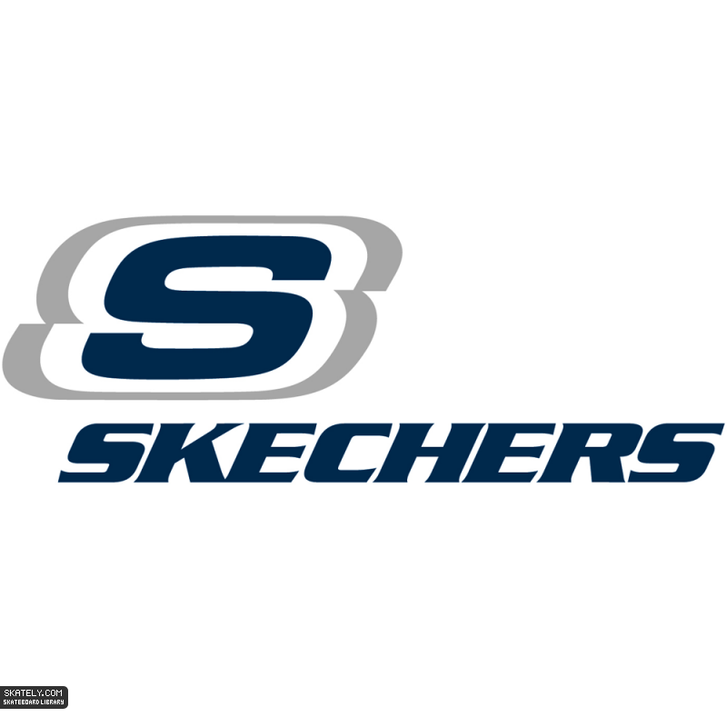Skechers logo, with shadow