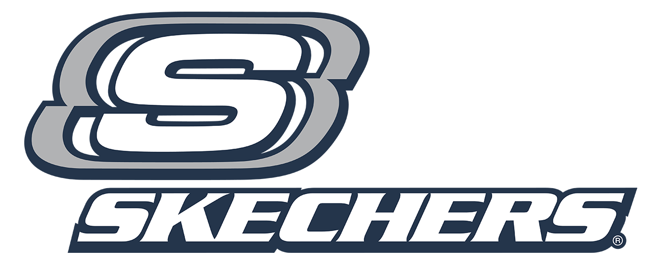 Skechers logo, with shadow
