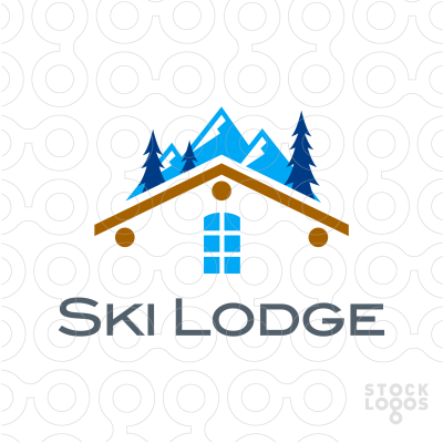Ski Lodge. #. png file svg Pl