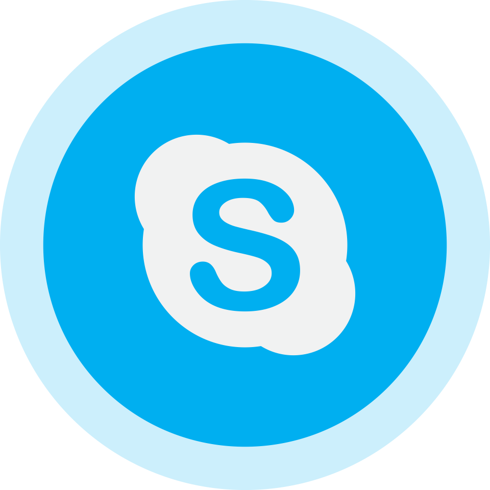 Skype Logo Icon, Logo Icons, 