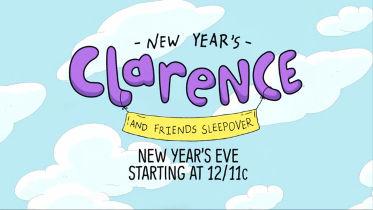 Clarence New Yearu0027S Sleepover.png - Sleepover, Transparent background PNG HD thumbnail