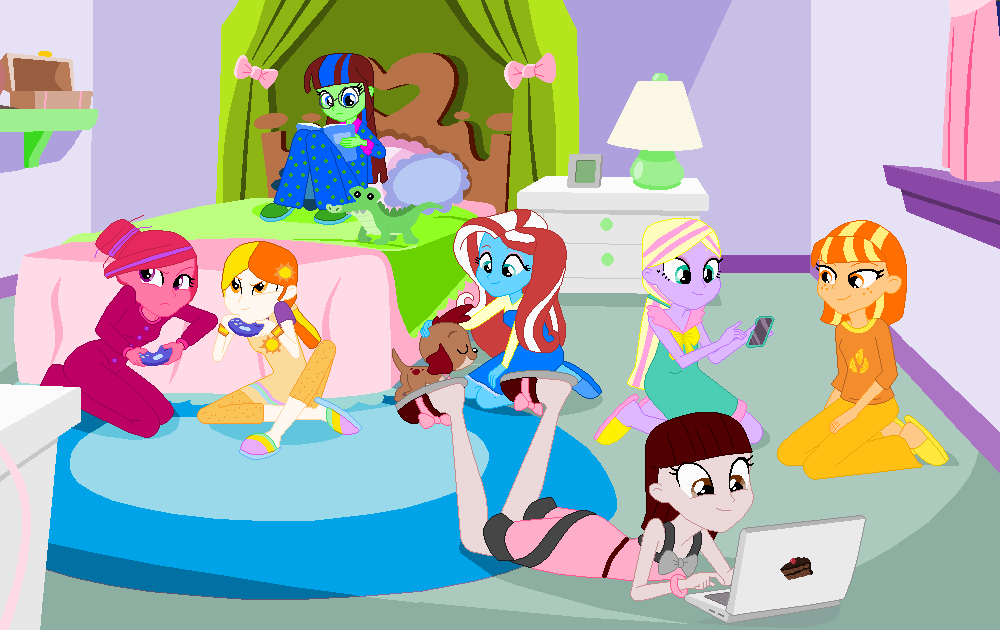 Sleepover At Hersheyu0027S By Funzonegallery16 Hdpng.com  - Sleepover, Transparent background PNG HD thumbnail