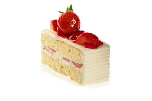 Strawberry Cake Slice - Slice Of Cake, Transparent background PNG HD thumbnail