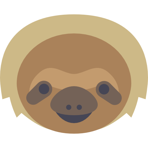 Sloth Free Icon - Sloth, Transparent background PNG HD thumbnail
