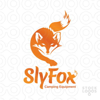 Exclusive Customizable Logo For Sale: Sly Fox - Sly Fox, Transparent background PNG HD thumbnail