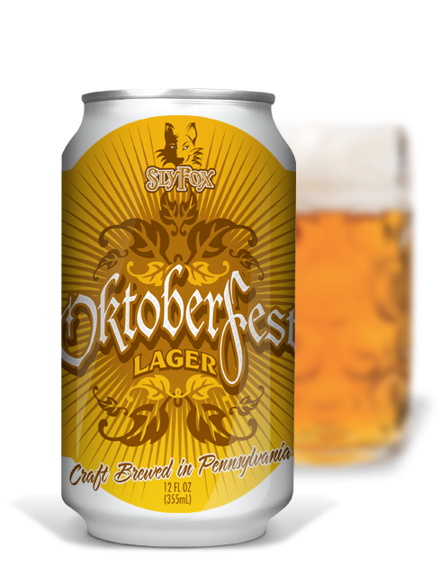 Sly Fox Oktoberfest German Style Lager - Sly Fox, Transparent background PNG HD thumbnail