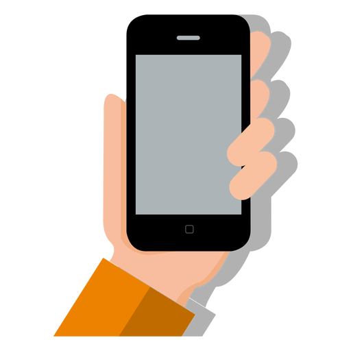 Smartphone On Hand - Smartphone, Transparent background PNG HD thumbnail
