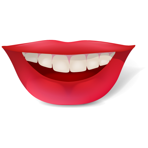 Red lips PNG image - Smile Li