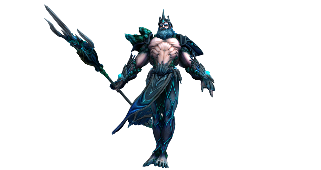 Smite Renders Poseidon Secondary By Kaiology D9Covfd.png - Smite, Transparent background PNG HD thumbnail