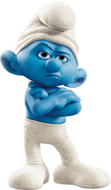 Movie Grouchy Smurf.png - Smurf, Transparent background PNG HD thumbnail