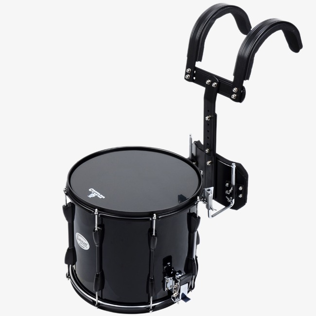 Black Single Snare Drum, Product Kind, Snare, Musical Instruments Png Image And Clipart - Snare Drum Black And White, Transparent background PNG HD thumbnail