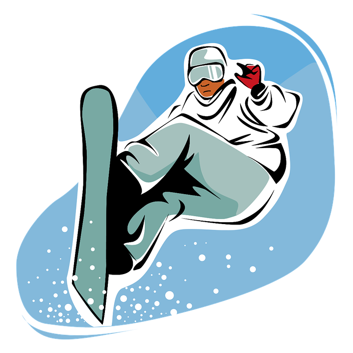 Sports, Snowboard, Snowboarder, Illustration, Vector - Snowboarding, Transparent background PNG HD thumbnail
