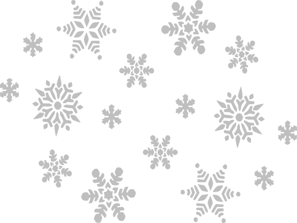 Snowflake, Gray, Fall, Sky, Grey, Winter - Winter Snow, Transparent background PNG HD thumbnail