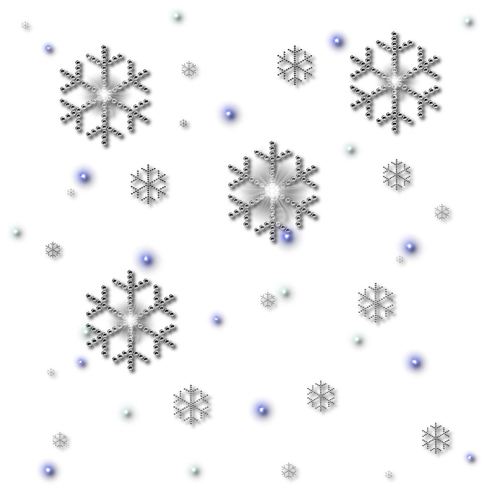 Snowflakes Png Image - Snowflakes, Transparent background PNG HD thumbnail