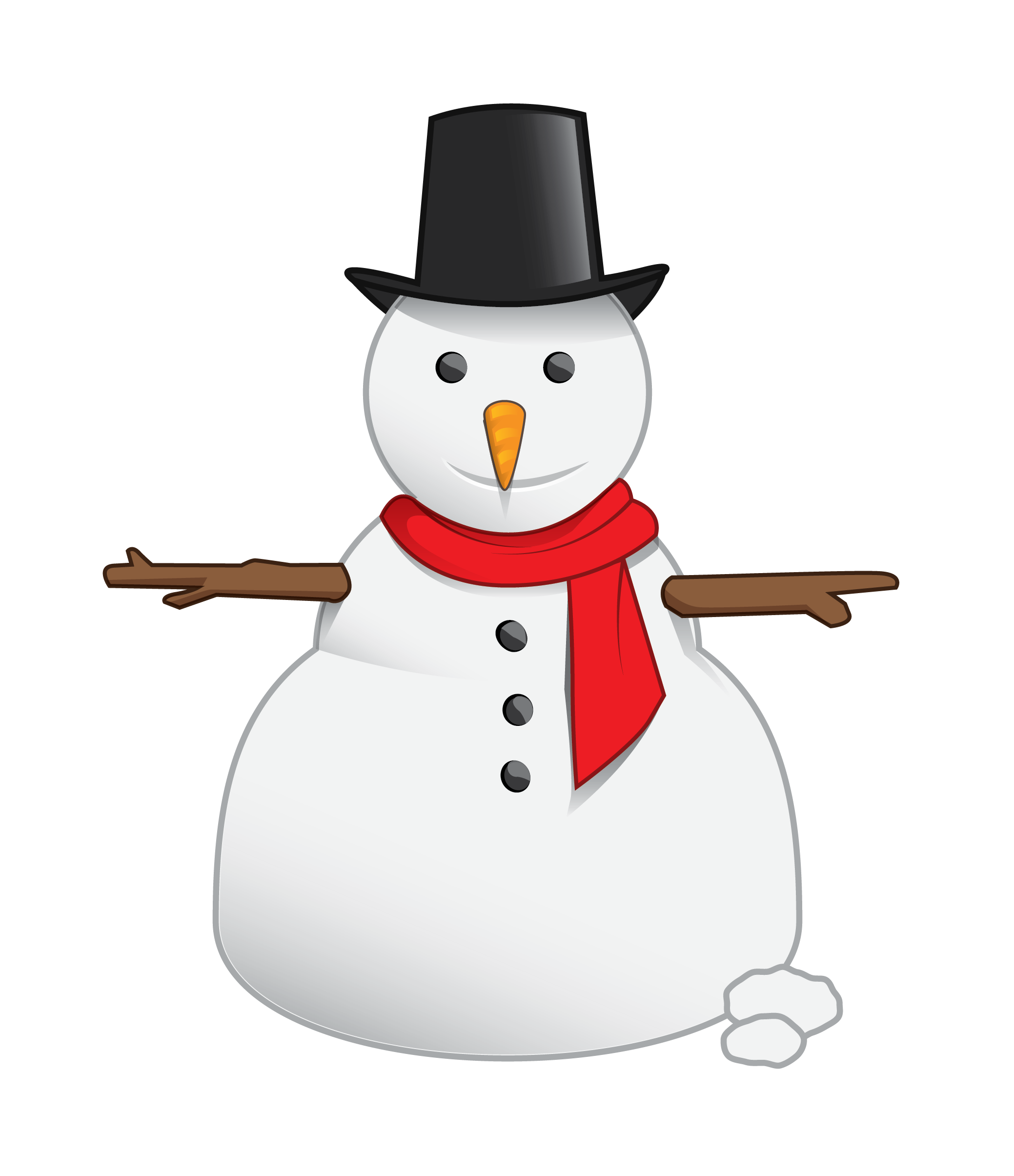 dancing snowman, Vector Png, 