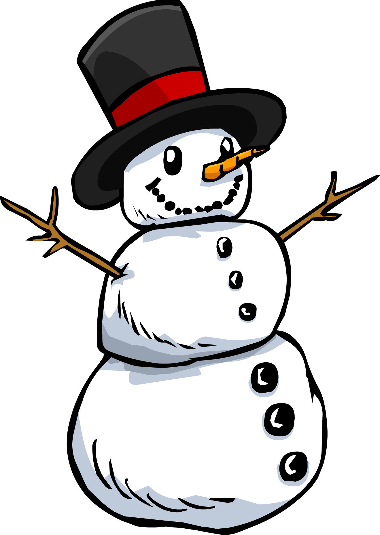 Snowman.png - Snowman, Transparent background PNG HD thumbnail