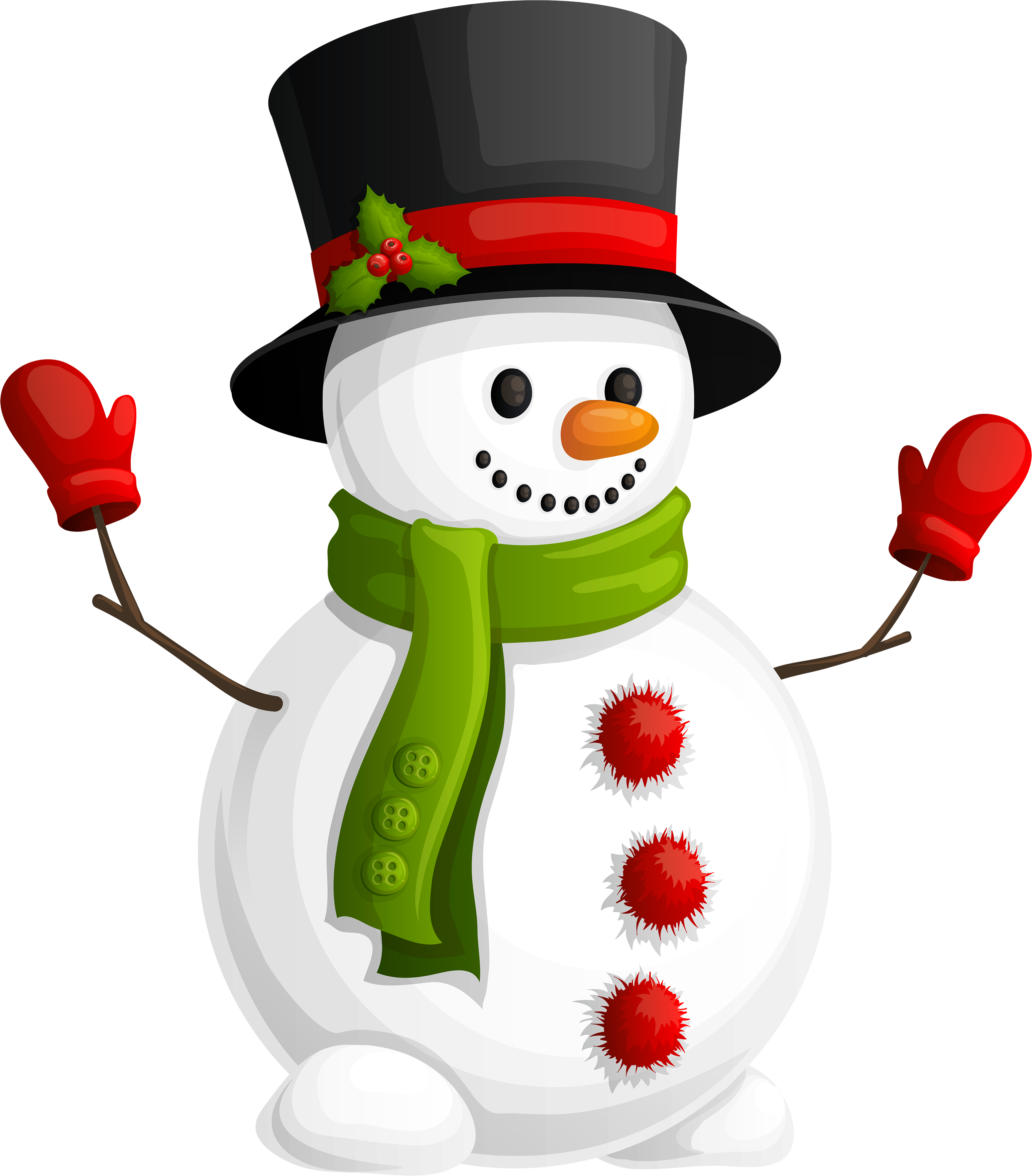 Snowman Png Image - Snowman, Transparent background PNG HD thumbnail