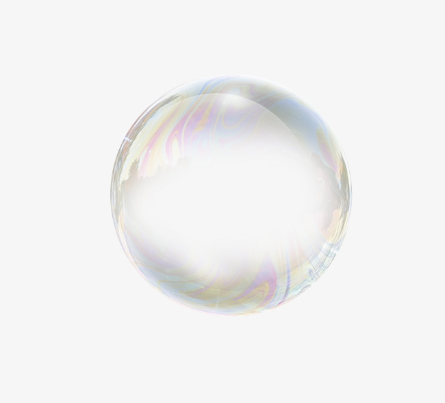 Soap Bubbles PNG Black And White - Hd Hyperreal Bubble So