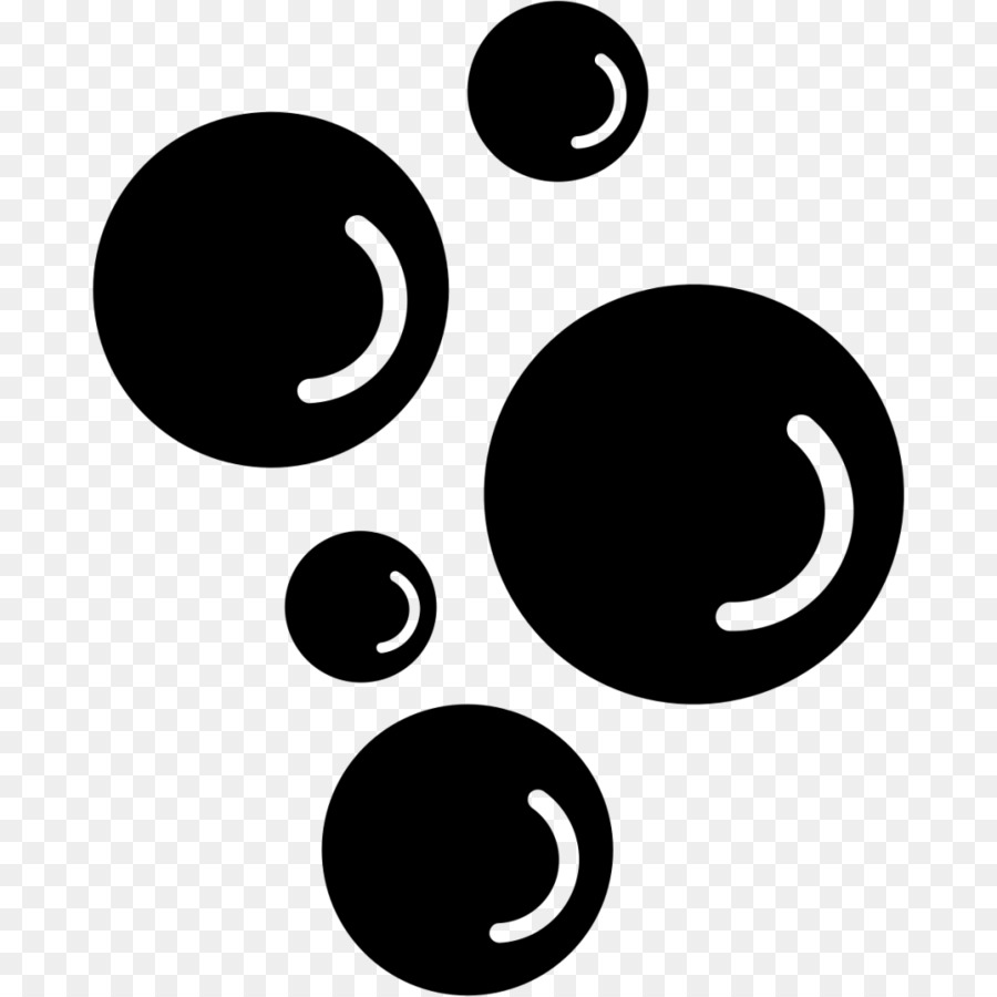 Soap Bubbles PNG Black And White - Hot Tub Computer Icons