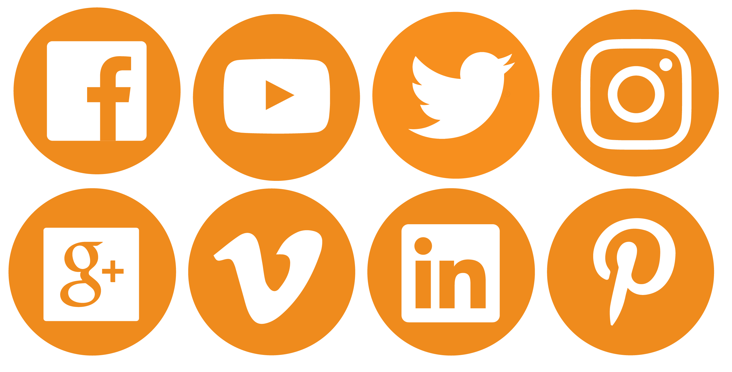 Viva Logo Social Media Icons - Social Media Icons, Transparent background PNG HD thumbnail