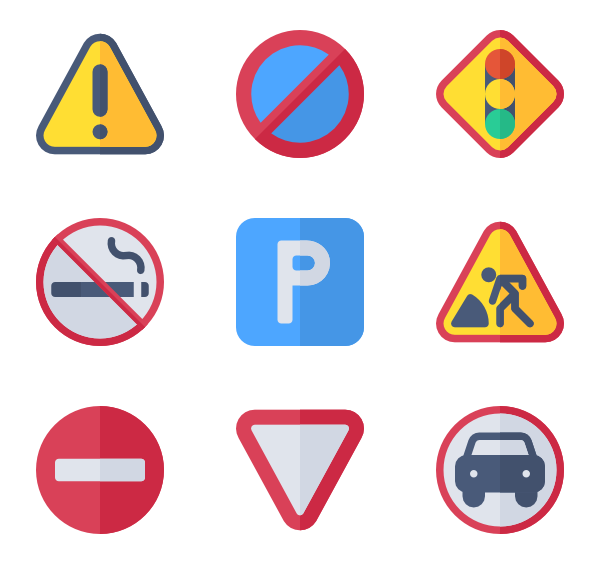 Traffic Signs - Social Media, Transparent background PNG HD thumbnail