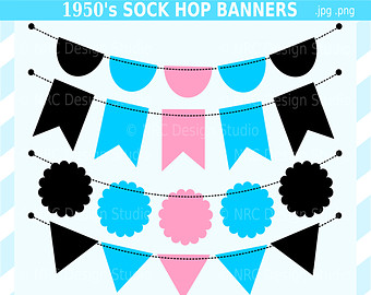 50s Sock Hop Birthday Invitat