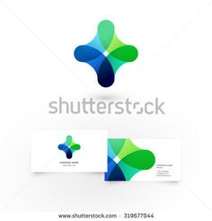 Modern Icon Design Logo Element With Business Card Template. Best For Identity And Logotypes   Buy This Stock Vector On Shutterstock U0026 Find Other Images. - Sofort Vector, Transparent background PNG HD thumbnail