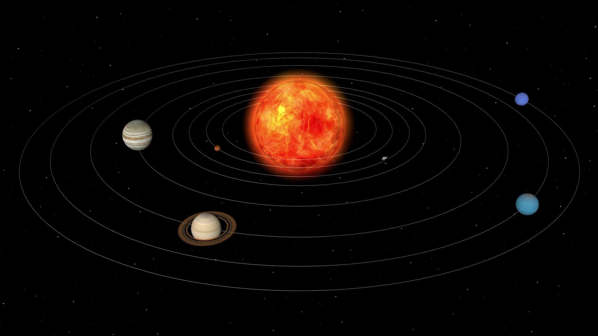 realistic solar system tattoo