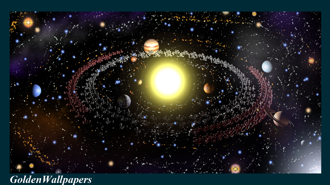 Solar System Wallpaper   Android Apps On Google Play - Solar System, Transparent background PNG HD thumbnail