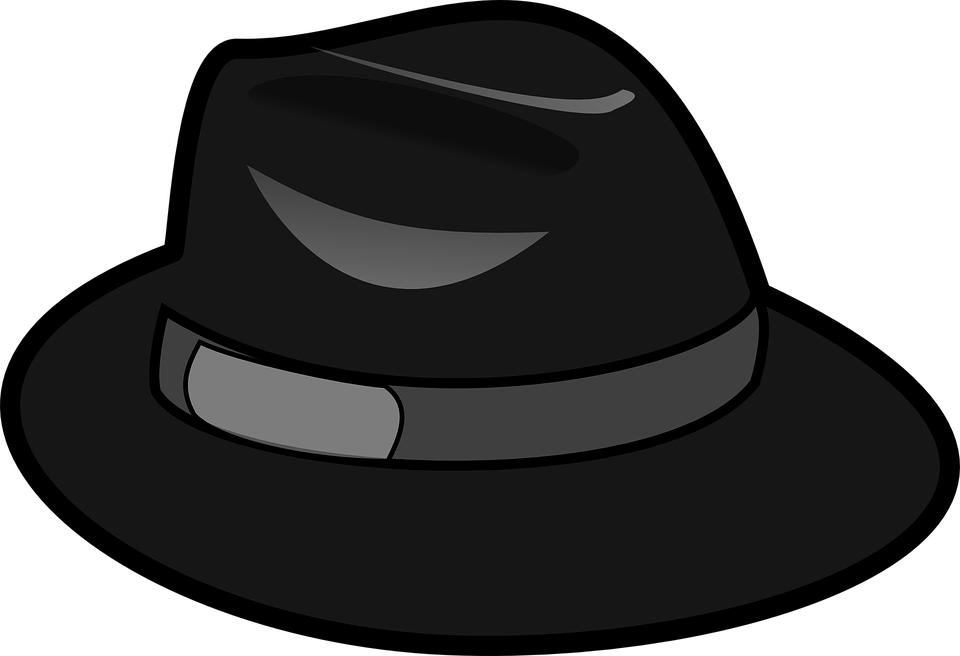 Free Vector Graphic: Hat, Black, Fedora, Stylish   Free Image On Pixabay   311702 - Sombrero, Transparent background PNG HD thumbnail