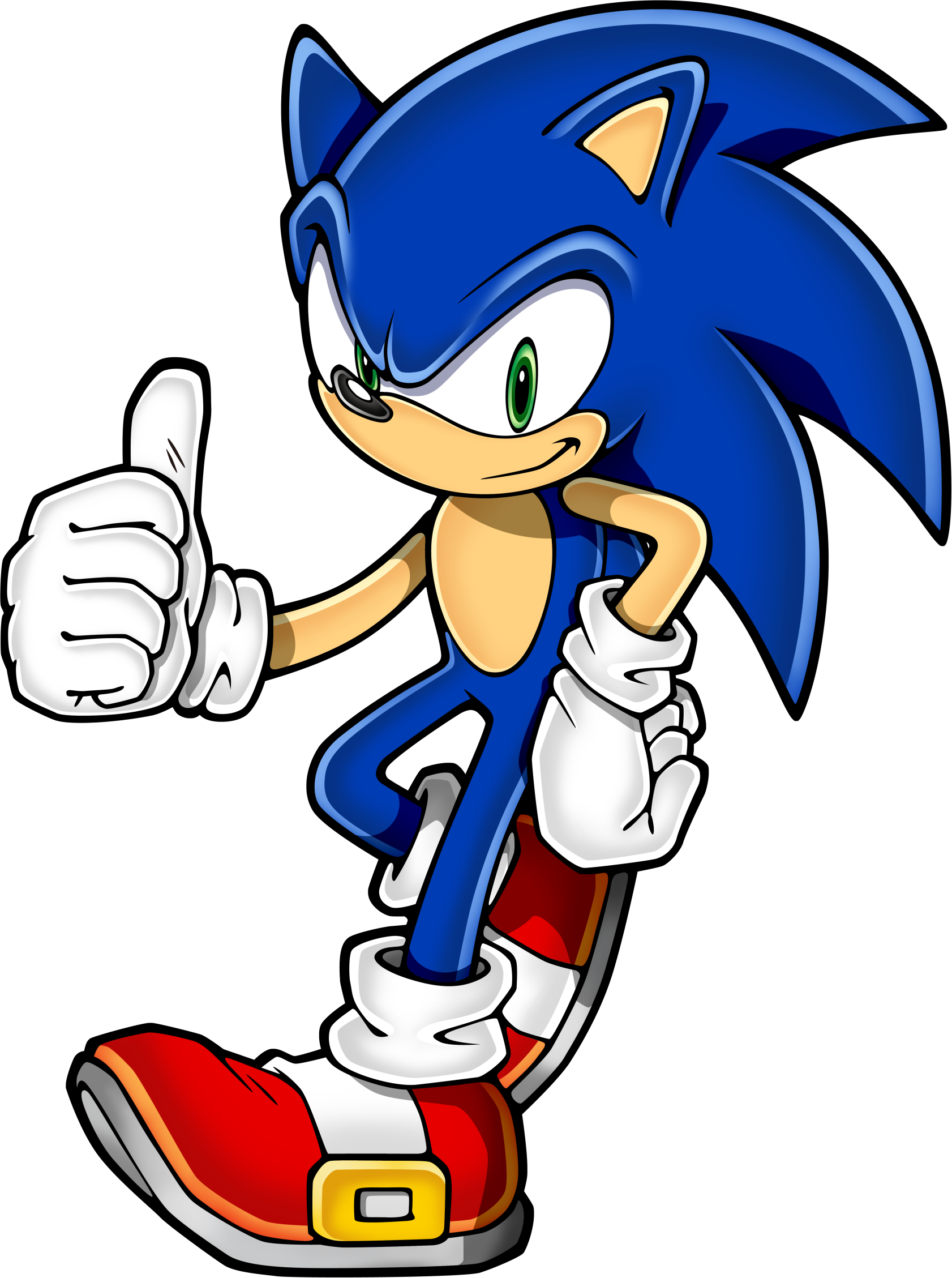 Sonic (Ii).png - Sonic, Transparent background PNG HD thumbnail