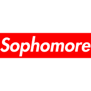 Supreme Sophomore - Sophomore, Transparent background PNG HD thumbnail