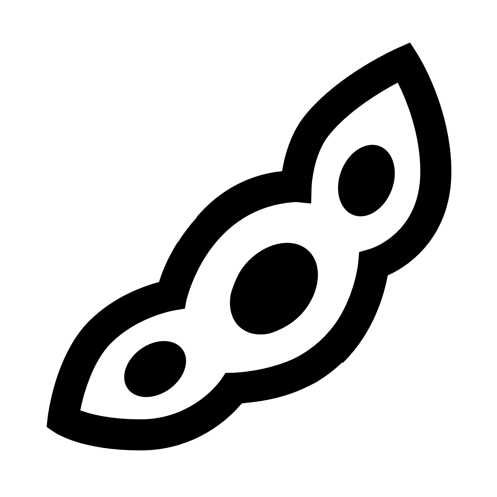 Soy Icon - Soybean Black And White, Transparent background PNG HD thumbnail