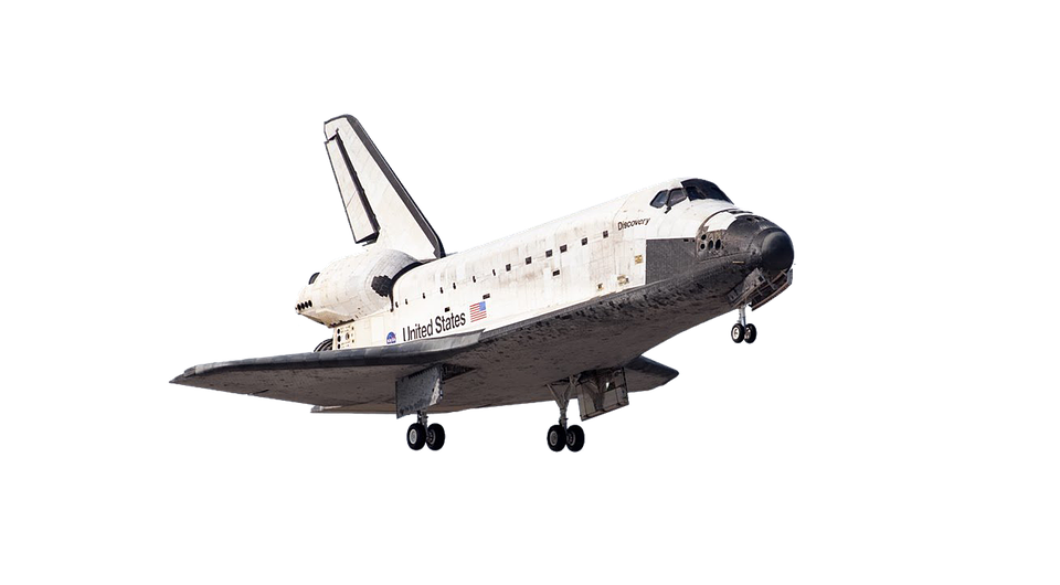 Spaceship, Space Shuttle, Nasa, Isolated - Space Craft, Transparent background PNG HD thumbnail