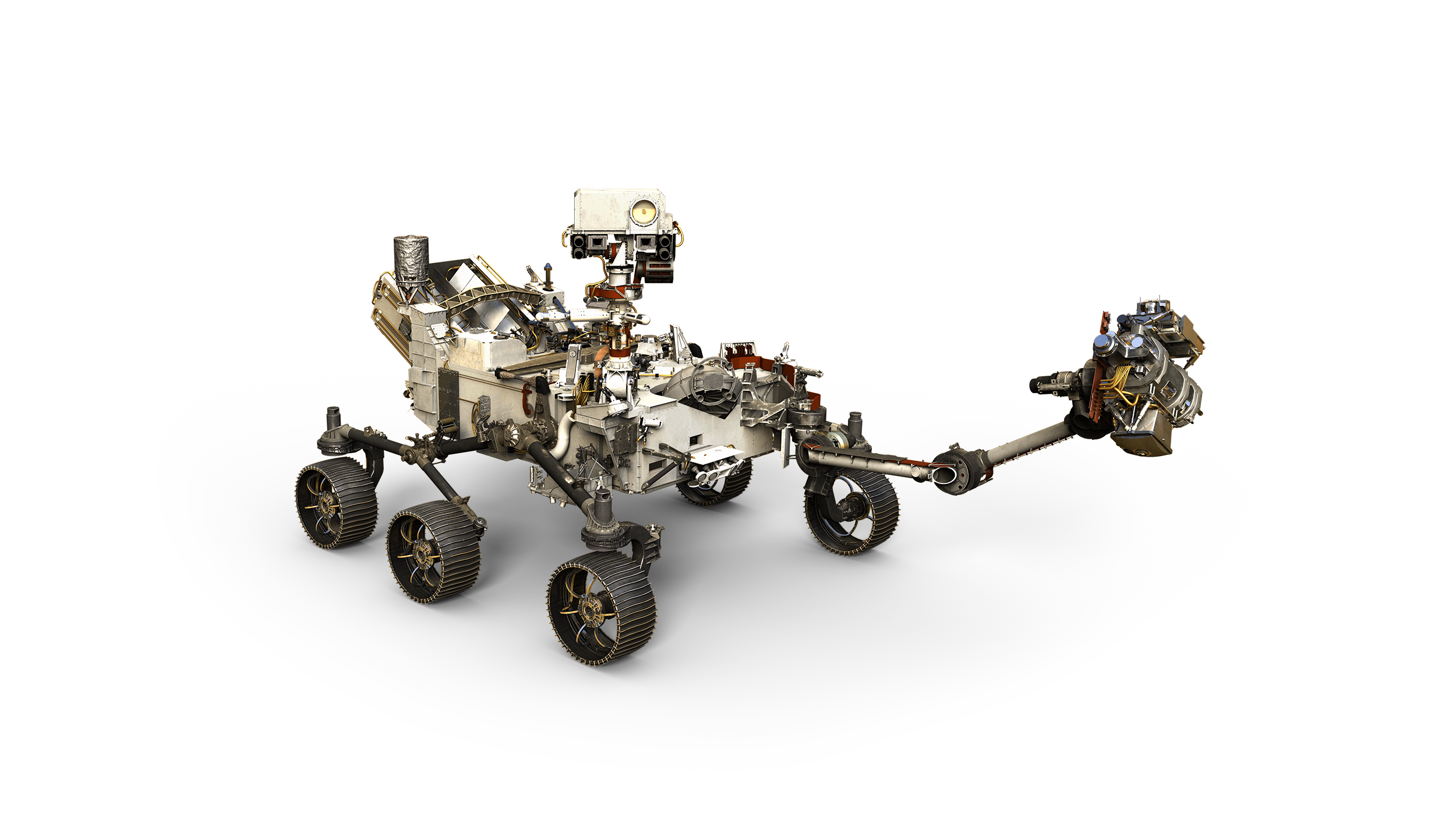 Mars 2020 Rover - Space Rover, Transparent background PNG HD thumbnail