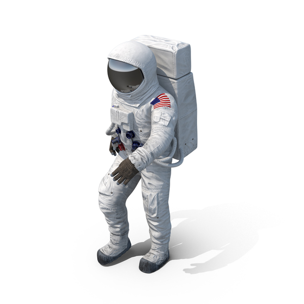 Astronaut Nasa Spacesuit A7L - Spaceman, Transparent background PNG HD thumbnail