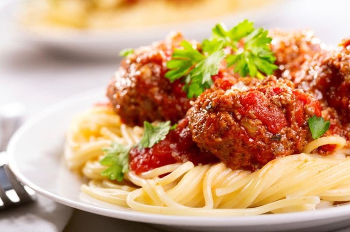 Light The Tower Community Spaghetti Dinner | Mt. Washington Community Council - Spaghetti And Meatballs, Transparent background PNG HD thumbnail