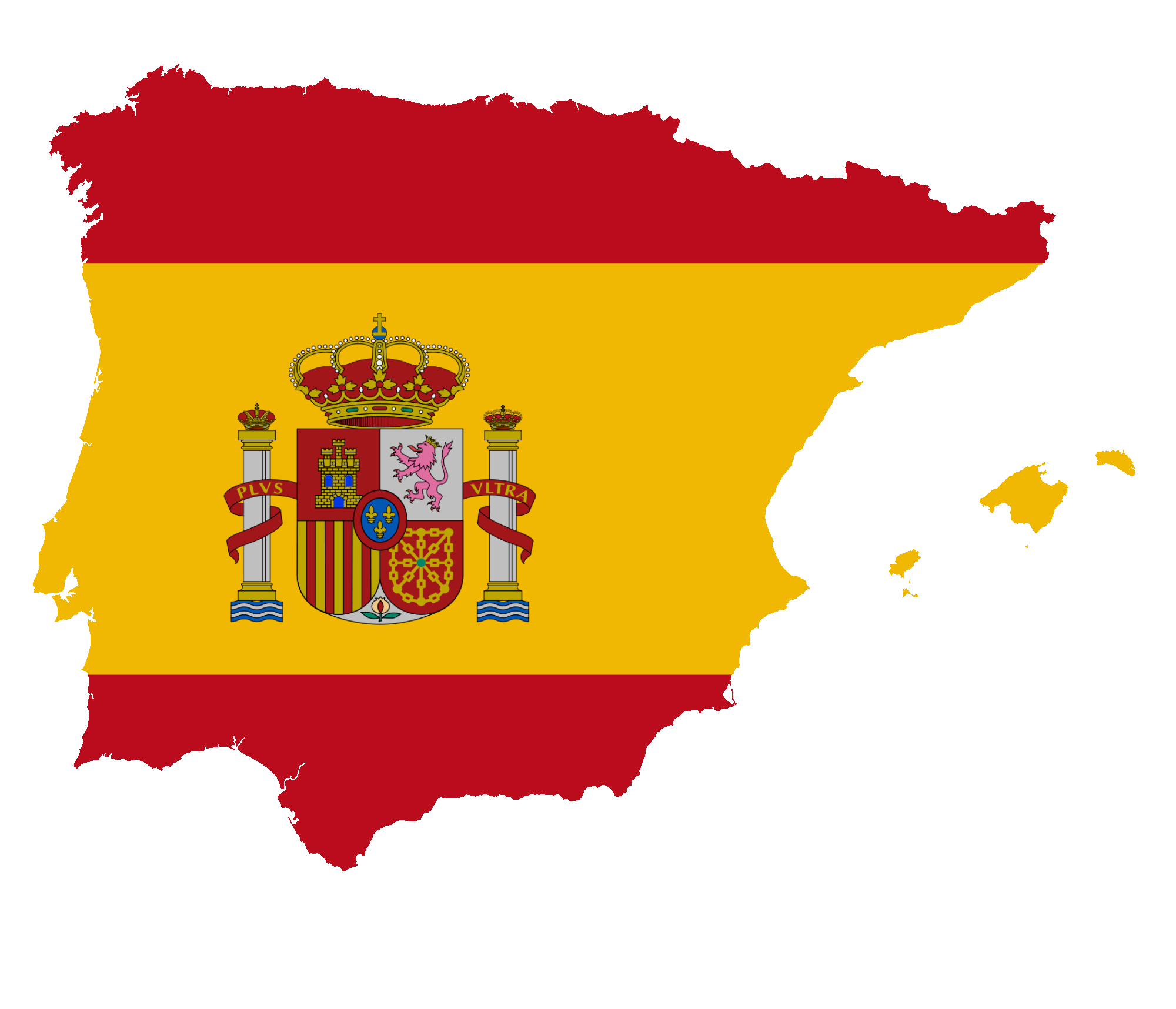 File:flag Map Of Greater Spain.png - Spain, Transparent background PNG HD thumbnail