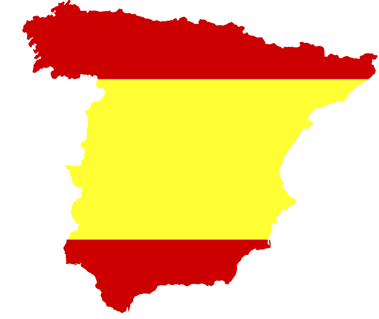 File:silhouette Spain With Flag.png - Spain, Transparent background PNG HD thumbnail