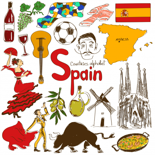 Check Out This Amazing Spain Culture Map! - Spanish Culture, Transparent background PNG HD thumbnail