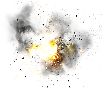 24 Different High Quality Explosion Effects. - Special Effects, Transparent background PNG HD thumbnail