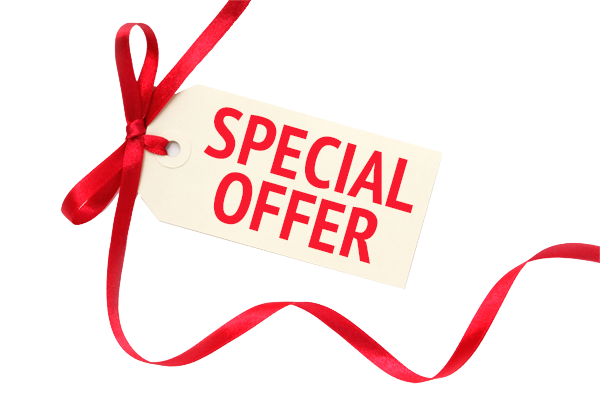 Red special offer badge png