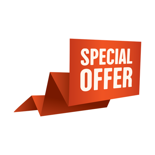 Origami Special Offer Sale Banner Png - Special Offer, Transparent background PNG HD thumbnail