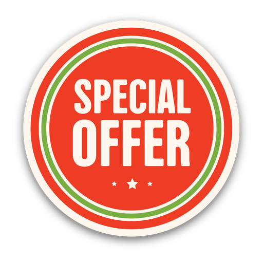 Red Special Offer Badge Png - Special Offer, Transparent background PNG HD thumbnail
