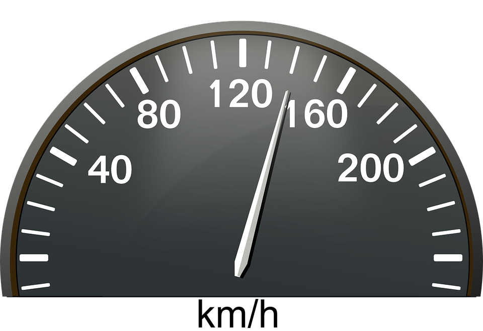 Speedometer, Kilometers, Dashboard, Speed, Kilometer - Speedometer, Transparent background PNG HD thumbnail