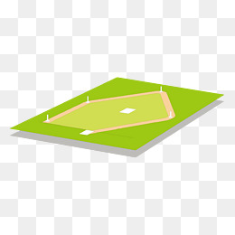 Vector Green Baseball Sports Contest Venue, Vector, Cartoon Hand Painted, Stadium Png And - Sports Arena, Transparent background PNG HD thumbnail