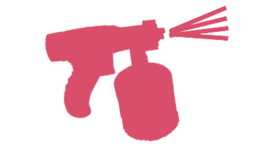 Pin Gun Clipart Spray Tan #12 - Spray Tan Gun, Transparent background PNG HD thumbnail